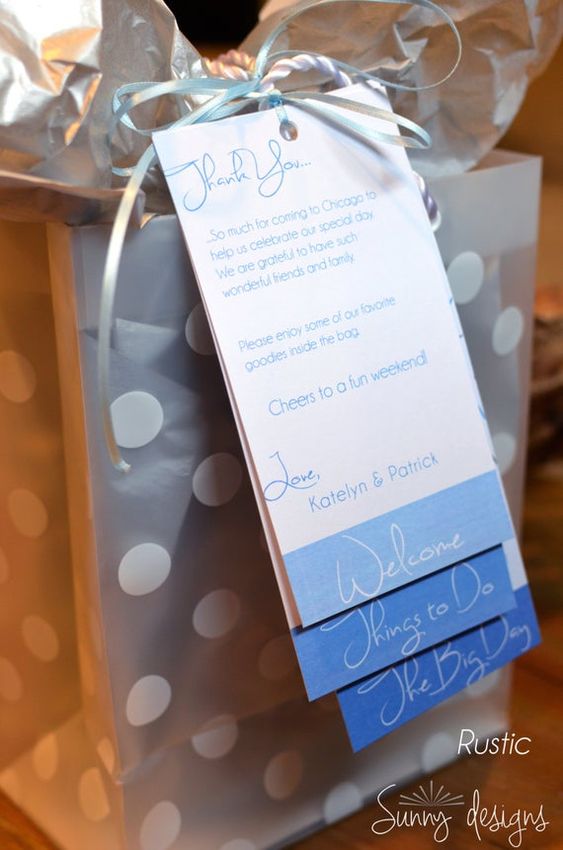 7 Fun Wedding Welcome Bag Ideas + What's Inside - Inspired By This